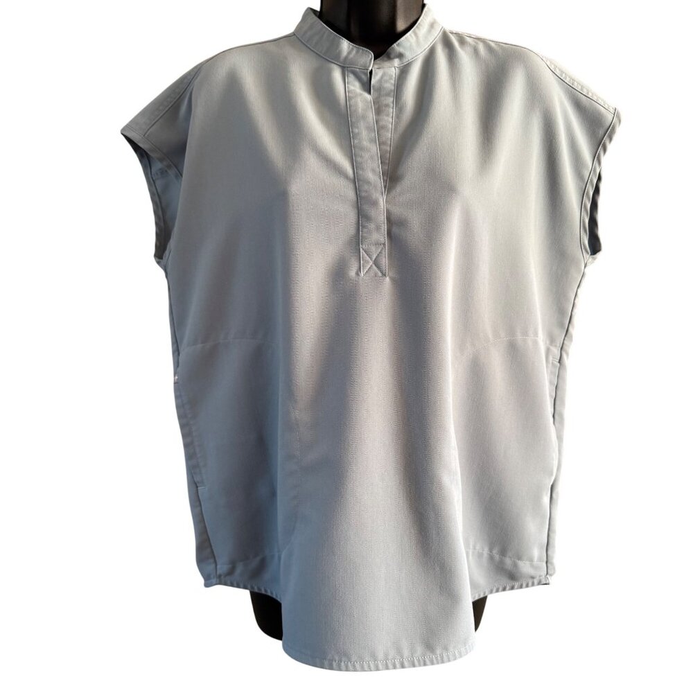 Figs Womens Technical Collection Rafael Scrub Top S Light Blue